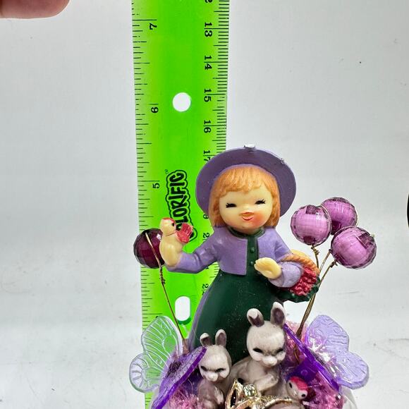 Spring Easter Assemblage Holiday Decorative Figurine - kitschy - Picture 5 of 5